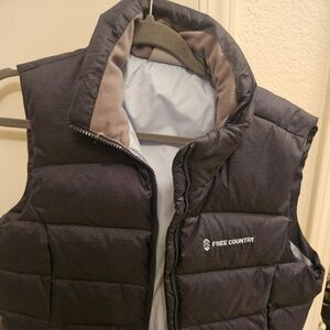 Free Country Navy Puffer Vest